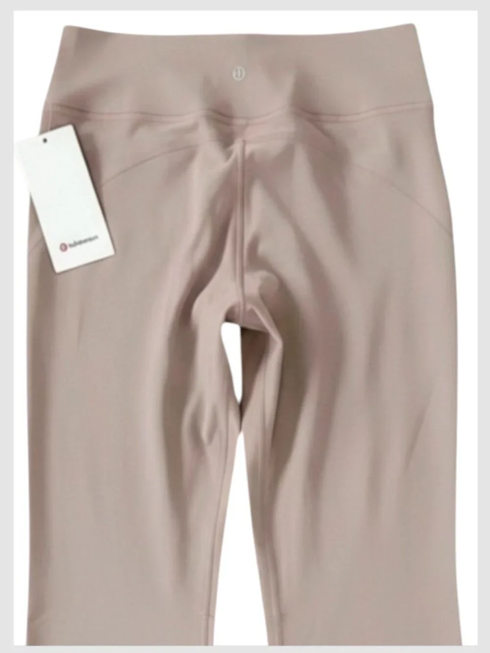 Lululemon Groove Nulu Flared Pant Ashen Rose Taupe High Rise Size 12
